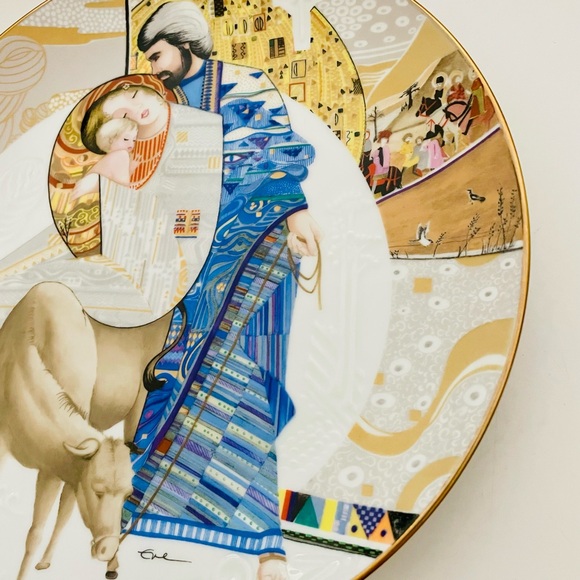 Wall Plate Knowles Fine China Collector plate Mary and Jesus - Picture 6 of 6